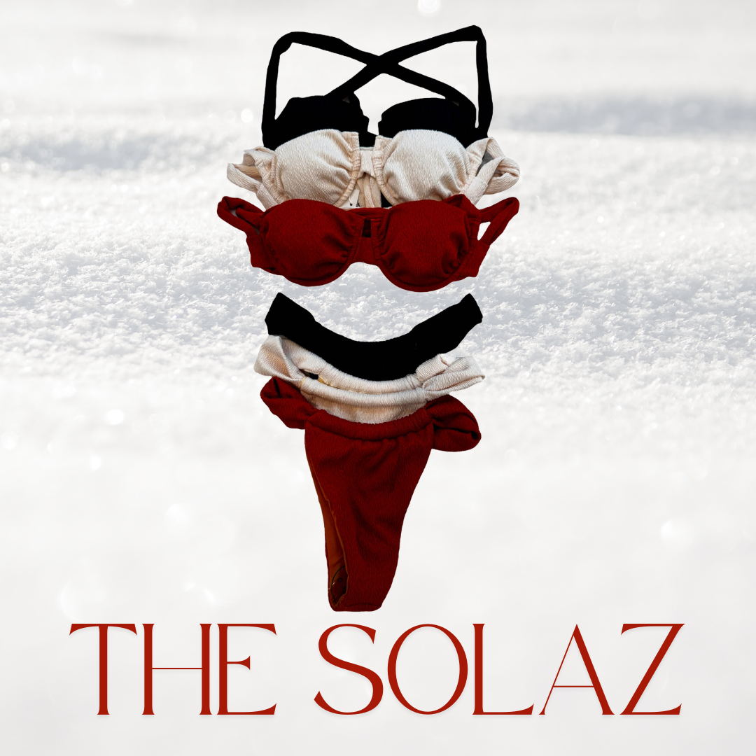 Anais Textured Ruched Underwire Multi-Strap Bikini TOP