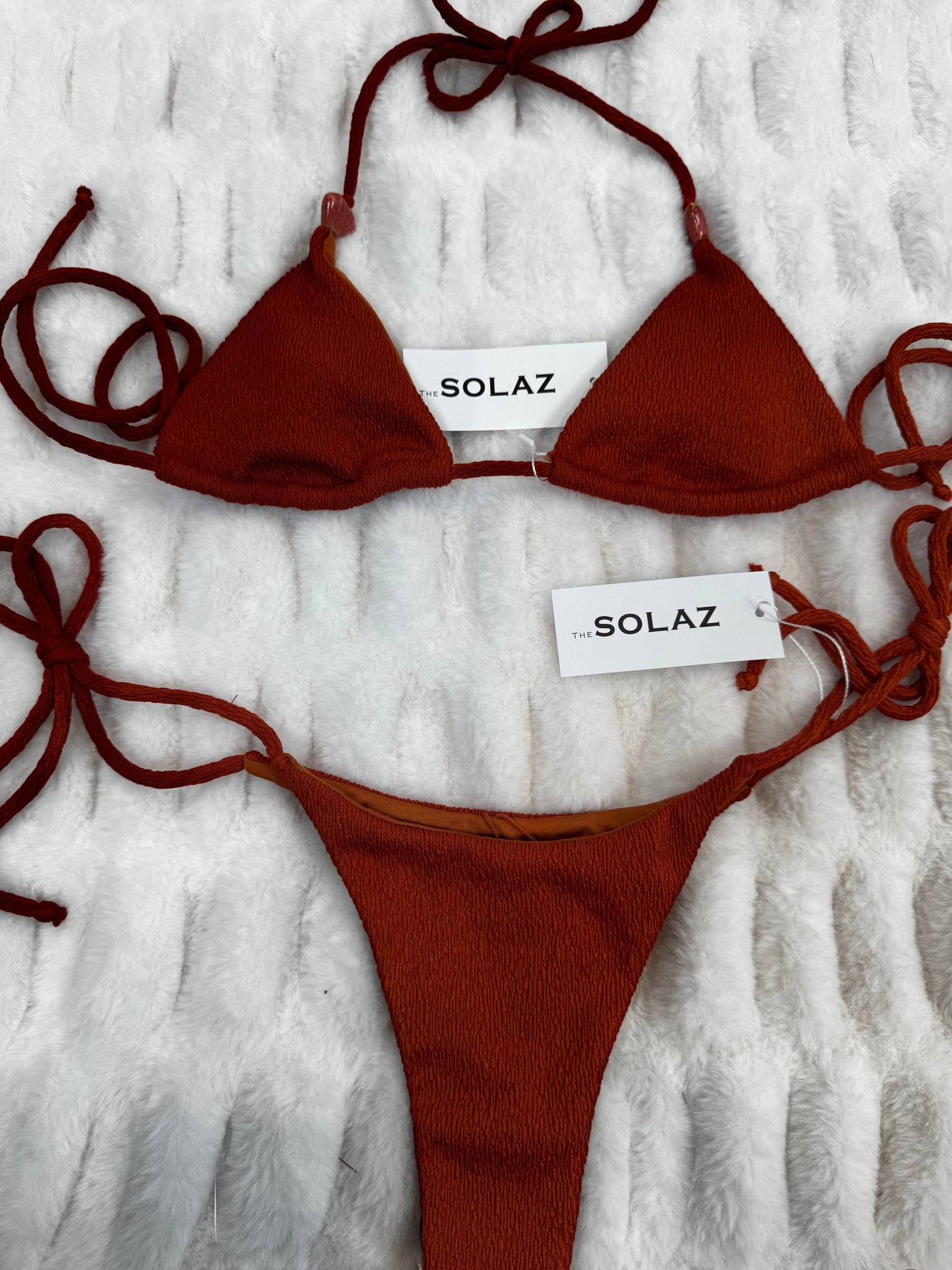 Zoey Super Soft Stretchy Triangle Bikini Swimwear TOP