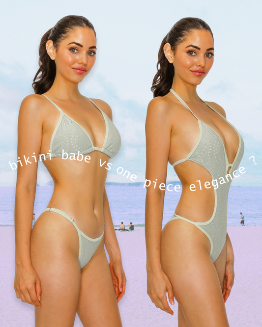 Sena One-piece  swimsuit Sage